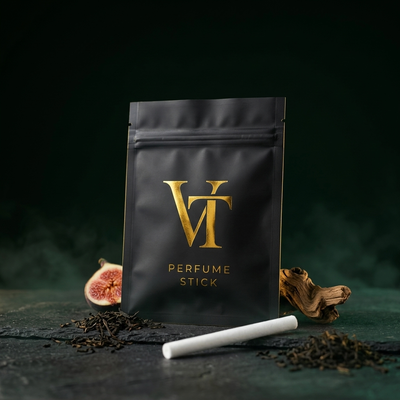 VT Duft-Stick, Duft Noir 29: Nachfüll-Stick für den Echtholz-Clip, herb mit schwarzem Tee und Vetiver